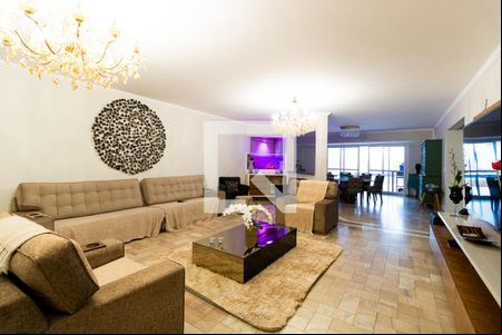 Sala de casa de condomínio para alugar com 4 quartos, 380m² em Parque dos Principes, São Paulo