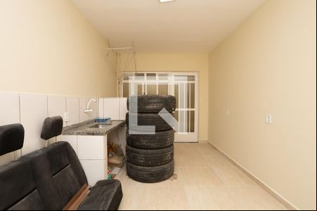 Sala e cozinha de casa para alugar com 1 quarto, 36m² em Jardim Palmira, Guarulhos