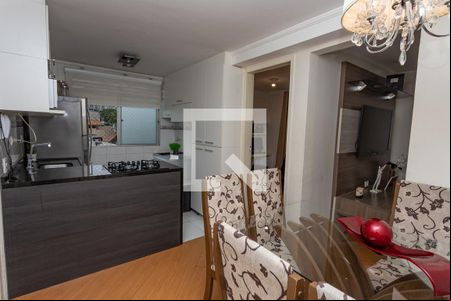 Sala de jantar  de apartamento à venda com 3 quartos, 56m² em Conceição, Diadema