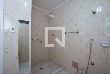 Banheiro de apartamento para alugar com 1 quarto, 52m² em Loteamento João Batista Julião, Guarujá