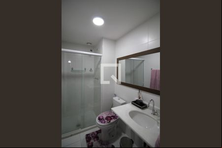 Banheiro da Suíte 1 de apartamento para alugar com 3 quartos, 120m² em Todos Os Santos, Rio de Janeiro