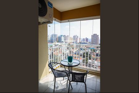 Varanda gourmet de apartamento à venda com 2 quartos, 69m² em Osvaldo Cruz, São Caetano do Sul