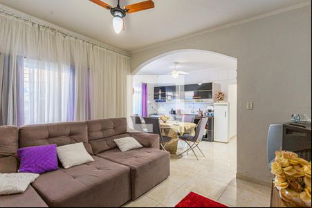 Sala Principal de casa à venda com 4 quartos, 153m² em Vila Eldízia, Santo André