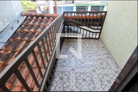 Varanda da Suíte de casa à venda com 3 quartos, 173m² em Jardim Las Vegas, Guarulhos