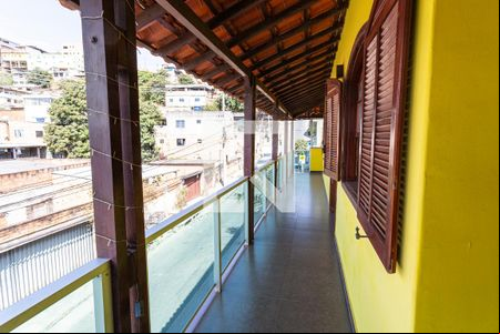 Varanda da Sala de casa à venda com 3 quartos, 300m² em São Marcos, Belo Horizonte