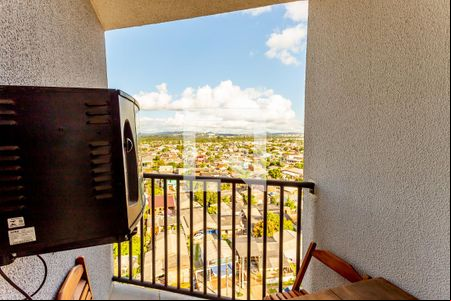 Varanda da Sala de apartamento à venda com 2 quartos, 56m² em Santo Afonso, Novo Hamburgo