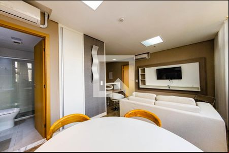 Sala de apartamento para alugar com 1 quarto, 55m² em Luxemburgo, Belo Horizonte