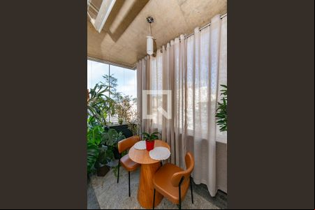 Varanda da Sala de apartamento à venda com 1 quarto, 50m² em Coração de Jesus, Belo Horizonte