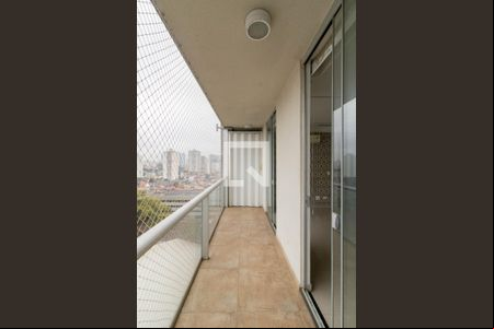 Varanda de apartamento à venda com 1 quarto, 38m² em Vila Antonieta, Guarulhos