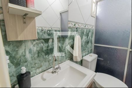 Banheiro do Quarto 1 de casa à venda com 3 quartos, 98m² em Scharlau, São Leopoldo