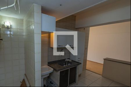 Cozinha de apartamento à venda com 1 quarto, 48m² em Centro, Campinas