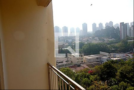 Varanda Sala de apartamento para alugar com 2 quartos, 65m² em Jardim Vazani, São Paulo