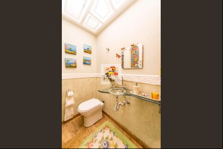 Lavabo de casa à venda com 3 quartos, 400m² em Vila Assunção, Santo André