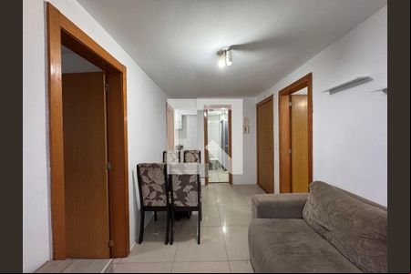 Sala de apartamento para alugar com 3 quartos, 52m² em Santos Dumont, São Leopoldo