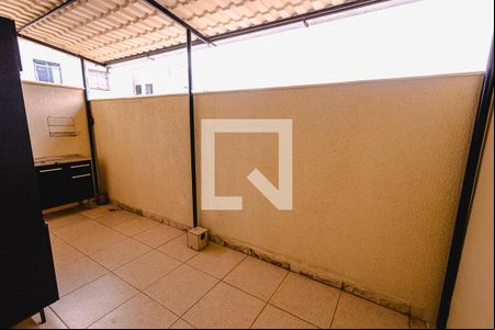 Área de Serviço de kitnet/studio para alugar com 1 quarto, 23m² em Dona Clara, Belo Horizonte