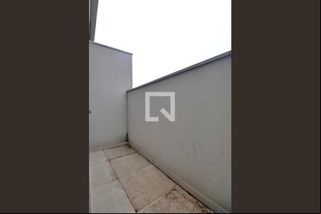 Varanda do Quarto 1 de apartamento para alugar com 2 quartos, 52m² em Parque João Ramalho, Santo André
