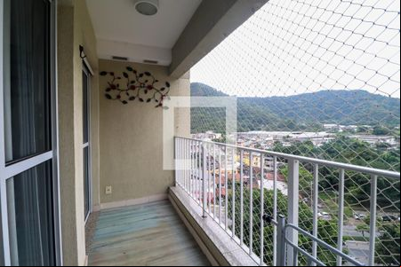 Varanda de apartamento para alugar com 2 quartos, 57m² em Jacarepaguá, Rio de Janeiro