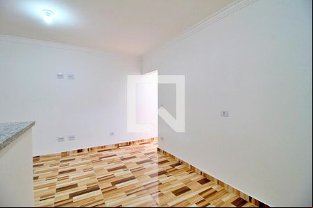 Sala/Cozinha de casa para alugar com 1 quarto, 60m² em Vila Alto de Santo André, Santo André