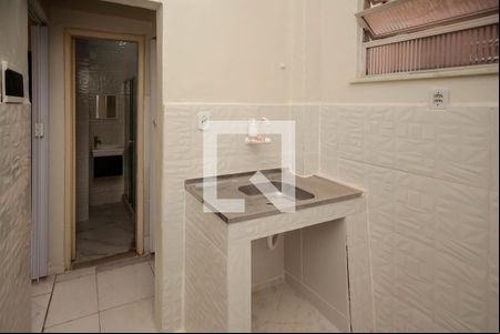 Cozinha de apartamento para alugar com 1 quarto, 25m² em Engenho de Dentro, Rio de Janeiro