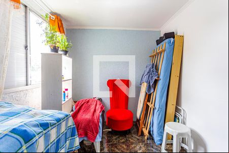 Quarto 1 de apartamento para alugar com 2 quartos, 50m² em Jardim Alvorada, Santo André