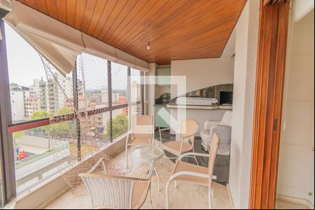 Sacada da sala de apartamento à venda com 4 quartos, 200m² em Centro, São Leopoldo