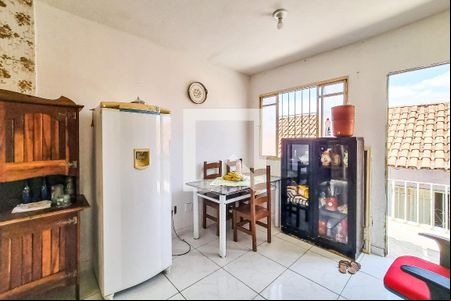 Sala/Cozinha de casa de condomínio à venda com 2 quartos, 56m² em Letícia, Belo Horizonte