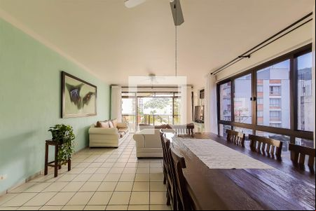 Sala de apartamento para alugar com 3 quartos, 260m² em Enseada, Guarujá