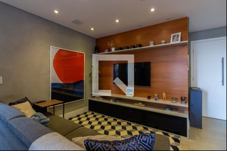 Sala  de apartamento à venda com 2 quartos, 62m² em Continental, Osasco