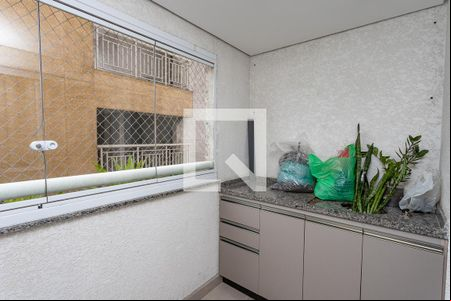 Varanda  de apartamento à venda com 3 quartos, 67m² em Centro, Diadema