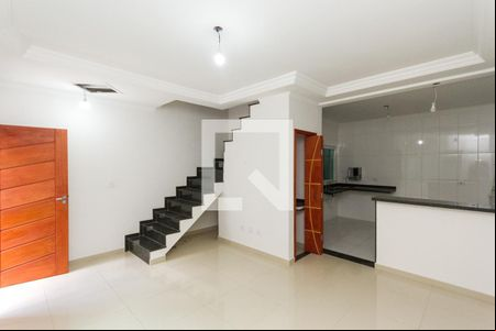 Sala de casa de condomínio para alugar com 3 quartos, 141m² em Chácara Belenzinho, São Paulo