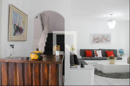 Sala de casa de condomínio à venda com 3 quartos, 260m² em Osvaldo Cruz, São Caetano do Sul