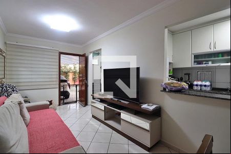 Sala de casa de condomínio à venda com 3 quartos, 115m² em Jardim, Santo André