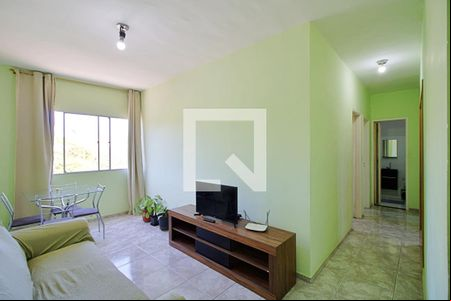 Sala de apartamento à venda com 2 quartos, 58m² em Jardim Pedro Goncalves, Taboão da Serra