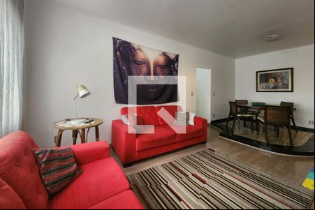 Sala de apartamento para alugar com 3 quartos, 102m² em Barcelona, São Caetano do Sul