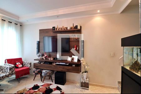Sala de casa à venda com 3 quartos, 161m² em Jardim das Maravilhas, Santo André
