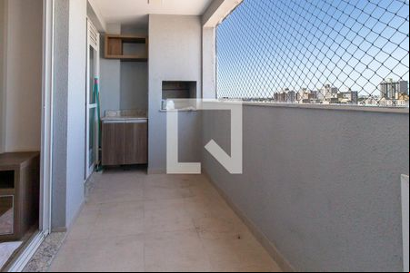 Varanda da Sala de apartamento para alugar com 2 quartos, 70m² em Centro, Curitiba