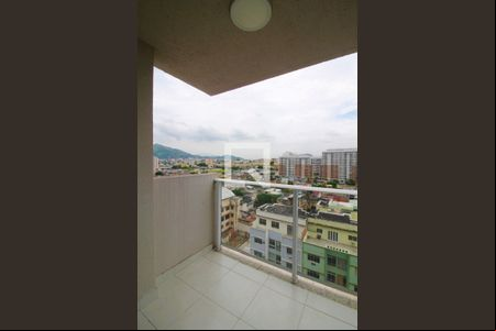 Varanda da Sala de apartamento para alugar com 2 quartos, 70m² em Todos Os Santos, Rio de Janeiro