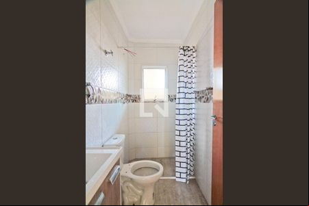 Banheiro de apartamento para alugar com 1 quarto, 35m² em Vila Zulmira, São Paulo