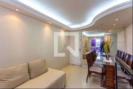 Sala de apartamento à venda com 2 quartos, 52m² em Vila Guarará, Santo André