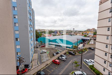 Vista da Sala de apartamento à venda com 2 quartos, 52m² em Vila Guarará, Santo André