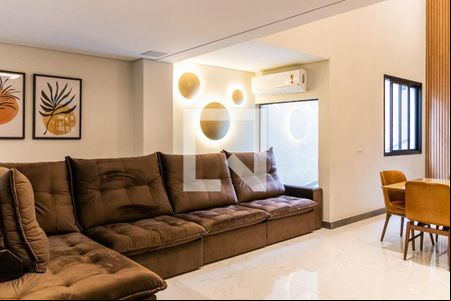 Sala de casa de condomínio à venda com 6 quartos, 550m² em Paquetá, Belo Horizonte