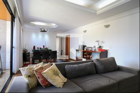 Sala de apartamento à venda com 4 quartos, 150m² em Funcionários, Belo Horizonte
