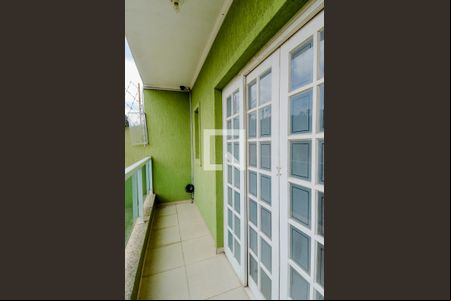 Varanda da Sala de casa à venda com 3 quartos, 180m² em Pq. Continental 2, Guarulhos