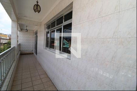 Varanda da Sala de casa para alugar com 3 quartos, 260m² em Vila Industrial, São Paulo