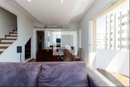 Sala de apartamento para alugar com 2 quartos, 89m² em Campo Belo, São Paulo