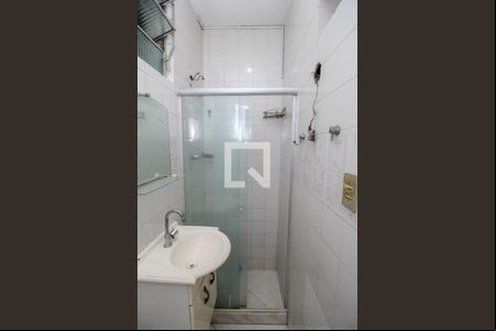Banheiro de kitnet/studio à venda com 1 quarto, 19m² em Centro, Rio de Janeiro