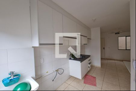 Cozinha / Área de Serviços de apartamento para alugar com 2 quartos, 43m² em Subsetor Leste - 8 (l-8), Ribeirão Preto