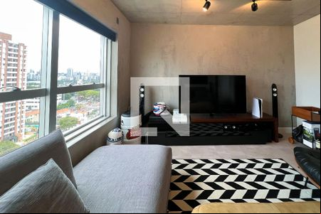 Sala de apartamento para alugar com 1 quarto, 74m² em Vila Olímpia, São Paulo