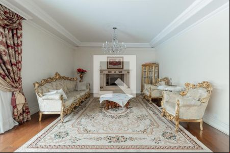 Sala de casa à venda com 5 quartos, 580m² em Alto de Pinheiros, São Paulo