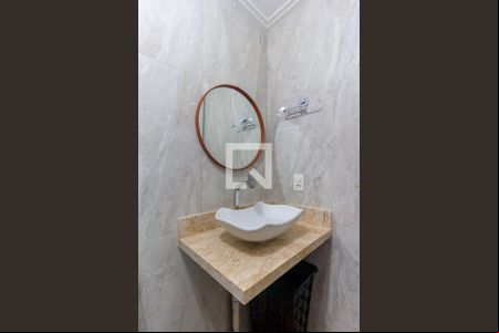 Banheiro de kitnet/studio à venda com 1 quarto, 28m² em Vila Alpina, São Paulo